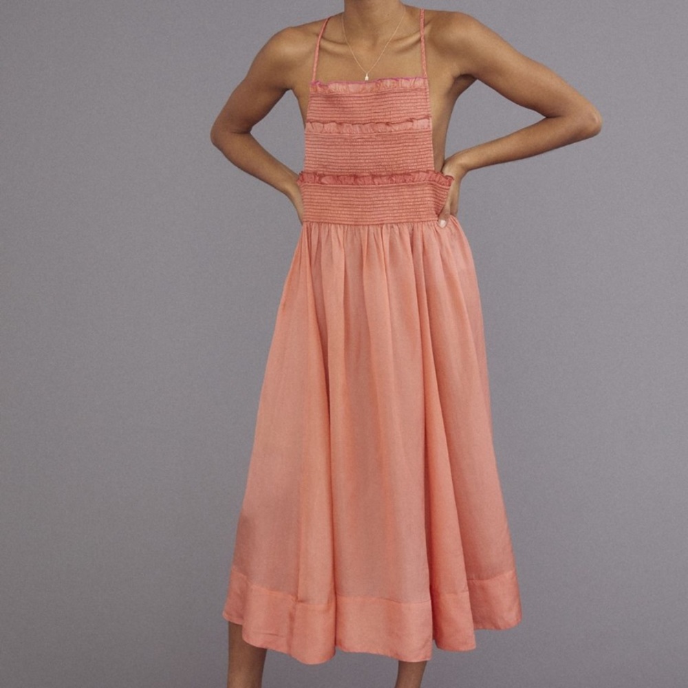 Kimchi a lie Riley Smocked Dress